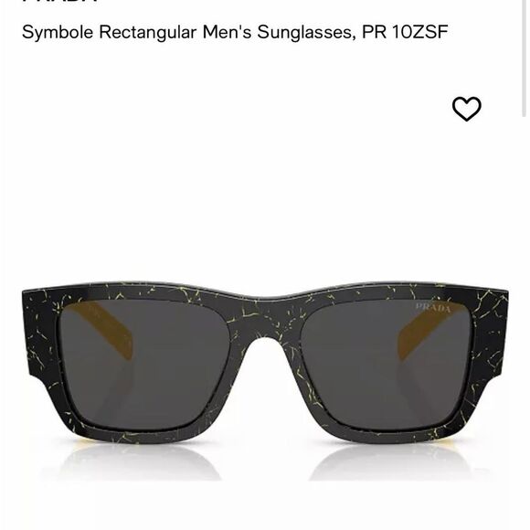 Prada Bold Yellow and Black Eyewear